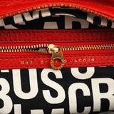 Borsa Classic Q Baby Groovee in pelle rossa