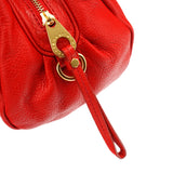 Borsa Classic Q Baby Groovee in pelle rossa