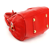 Borsa Classic Q Baby Groovee in pelle rossa