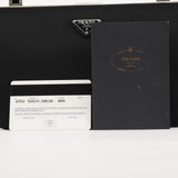 B7052 Schoudertas van zwart Tessuto nylon met framesluiting