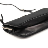 B7052 Schoudertas van zwart Tessuto nylon met framesluiting