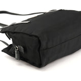 B6224 Tessuto Nappa tote i sort nylon