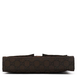 001 3283 Crossbodytas van donkerbruin GG-nylon