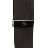 001 3283 Crossbodytas van donkerbruin GG-nylon