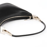 001 3812 Bolso de hombro de piel negra