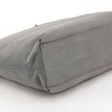 1998 Tessuto Plex skuldertaske i grå nylon