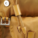 B2811 Tessuto Vela Rucksack aus beigem Nylon