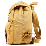 B2811 Tessuto Vela Rucksack aus beigem Nylon