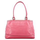 F19728 Sac cabas Penelope en cuir rose