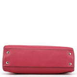 F19728 Sac cabas Penelope en cuir rose