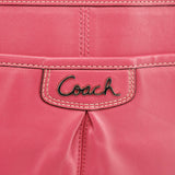 F19728 Sac cabas Penelope en cuir rose