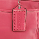 F19728 Sac cabas Penelope en cuir rose