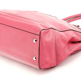 F19728 Sac cabas Penelope en cuir rose