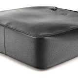 002 1061 Bamboo tote i sort læder