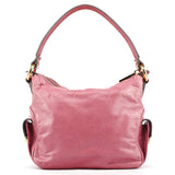 Multi-Pocket Blake skuldertaske i rosa læder