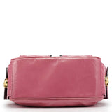 Multi-Pocket Blake skuldertaske i rosa læder