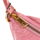 Multi-Pocket Blake skuldertaske i rosa læder