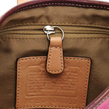 7053 Borsa hobo Soho in camoscio rosa e beige