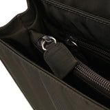 Sac porté épaule Tessuto Spazzolato en nylon vert militaire