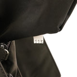 Sac porté épaule Tessuto Spazzolato en nylon vert militaire