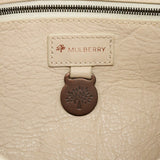 Beige White Woven Leather Patchwork Roxanne Bag