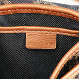 Grey Triomphe Canvas Crossbody Bag