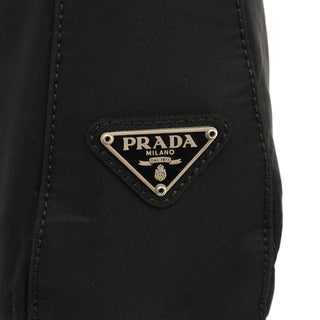 B8448 Black Tessuto Metallo Hobo Shoulder Bag