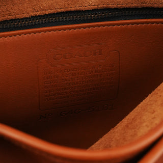 5181 Brown Glove-Tanned Leather 2-Way Briefcase Bag