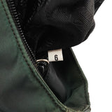 Prada B7514 Green Tessuto Grafite Metal Handle Mini Bag