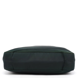B7514 Green Tessuto Grafite Metal Handle Mini Bag