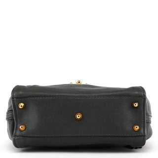 Grey Leather Elsie 2-Way Bag