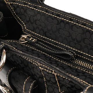 3646 Black Signature Soho Tote Bag