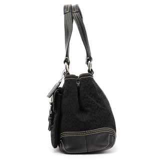 3646 Black Signature Soho Tote Bag