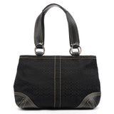 3646 Black Signature Soho Tote Bag