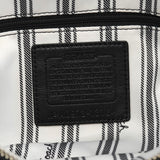 13164 Black Pebbled Leather Tote Bag