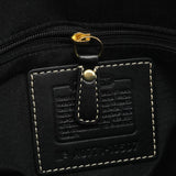 10517 Sac cabas Hamptons en toile Signature noire