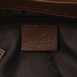 Beige Brown GG Canvas Messenger Shoulder Bag