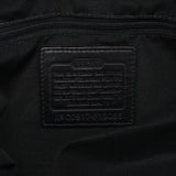 F13065 Sac cabas Hamptons en toile Signature grise et noire