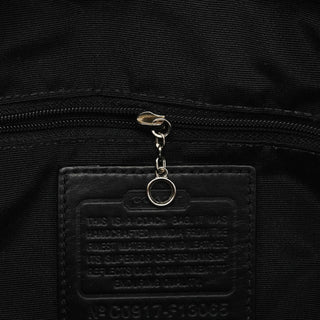 F13065 Grey Black Signature Hamptons Tote Bag