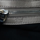 Sac Bay en cuir bleu canard