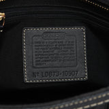 10507 Sac cabas Hamptons en toile Signature noire