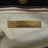 Black Leather Turnlock Shoulder Bag