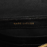 Black Quilted Leather Flap Shoulder Bag