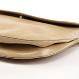 B7185 Ivory Spazzolato Fume Flap Crossbody Bag