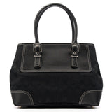 6366 Black Signature Soho Tote Bag