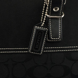 6366 Black Signature Soho Tote Bag