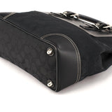 6366 Black Signature Soho Tote Bag
