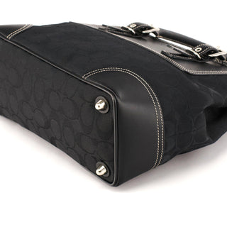 6366 Black Signature Soho Tote Bag
