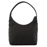 001 3386 Black GG Nylon Hobo Shoulder Bag