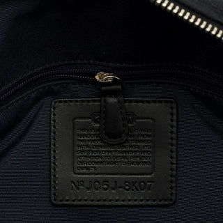 8K07 Black Signature Hamptons Tote Bag